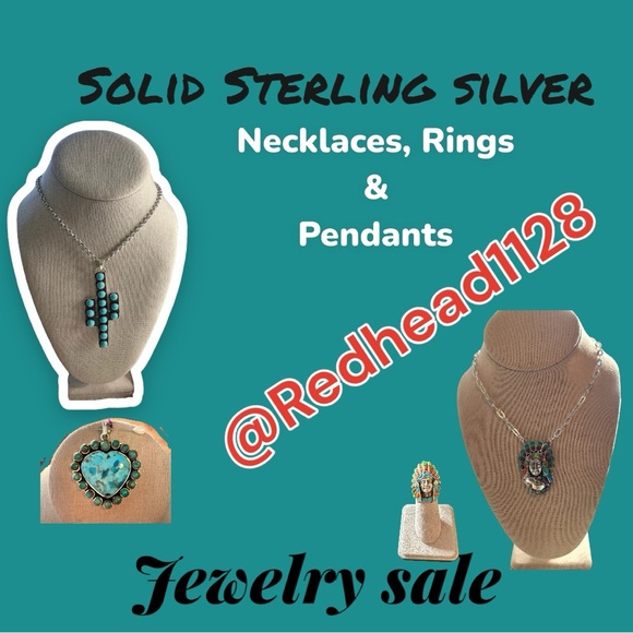 Jewelry - 11/29 SOLID STERLING SILVER - MONDAY @ 2:15 pm  Central Time -  Going Live Show